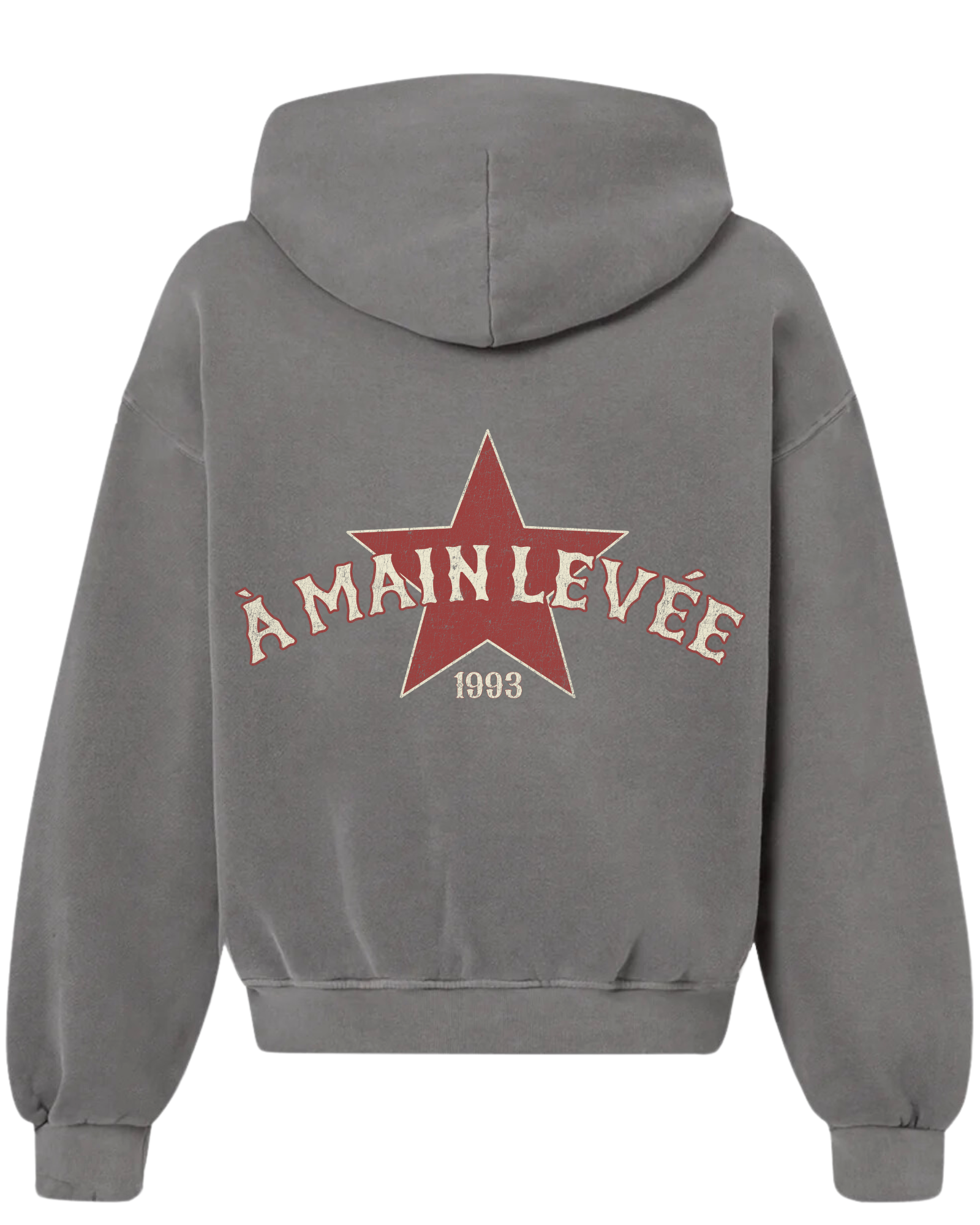 'Dry Mud' àml Star Oversized Hoodie (1 of 25)