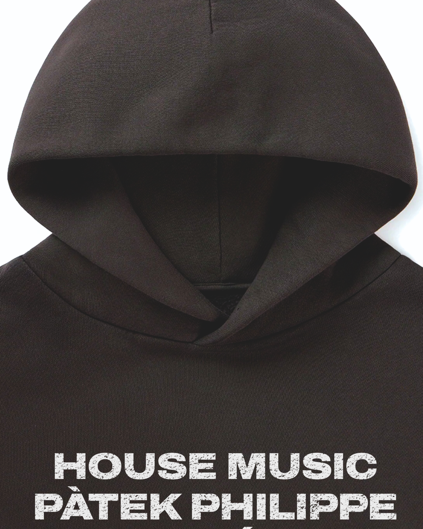 'Downtown Brown' Privàte Équity Oversized Hoodie (1 of 25)