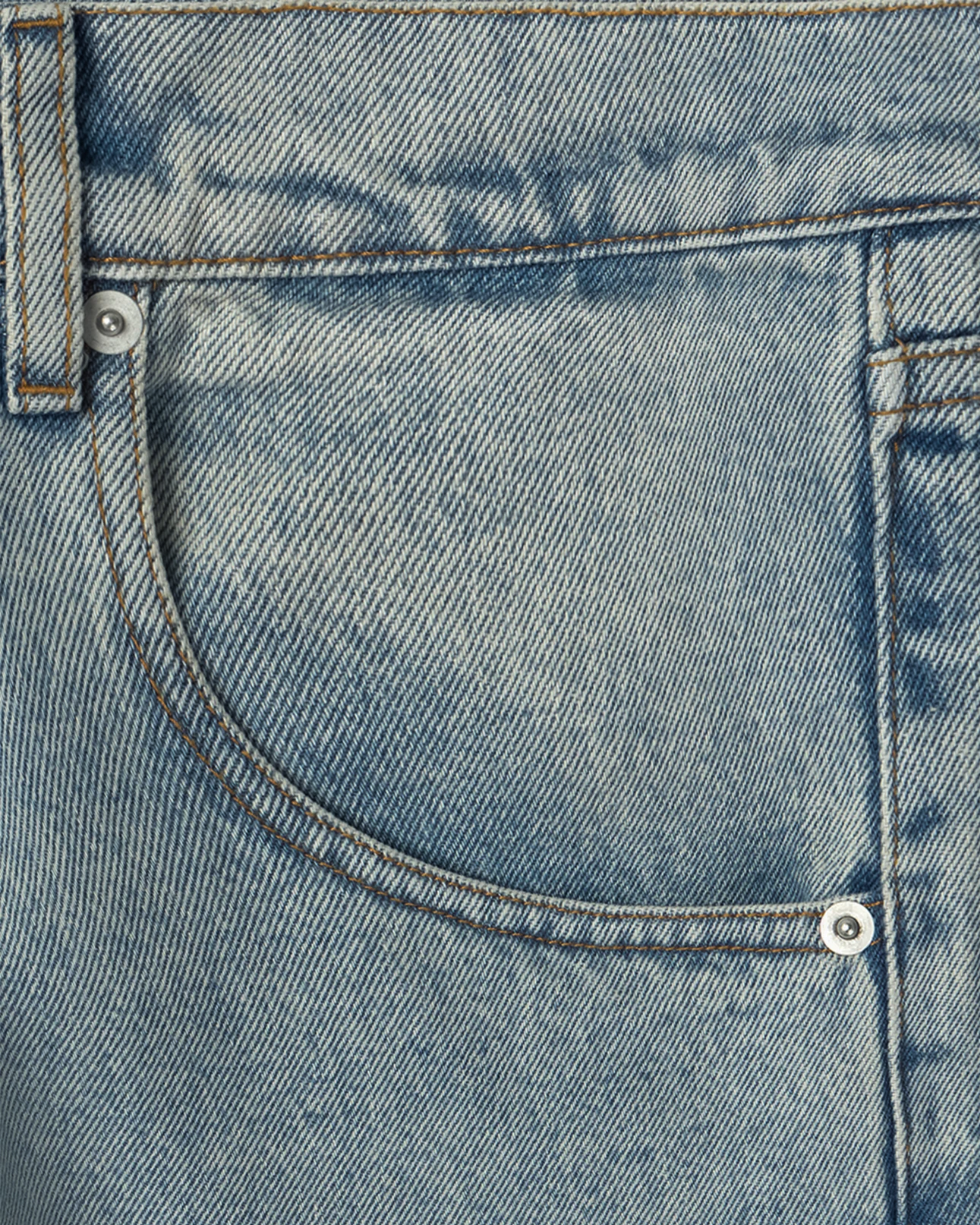 'Azulejo' Patchwork Washed Indigo Denim (1 of 10)